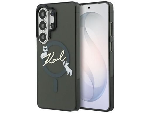 Karl Lagerfeld IML KC Script MagSafe Case for Samsung Galaxy S26 Ultra - Black