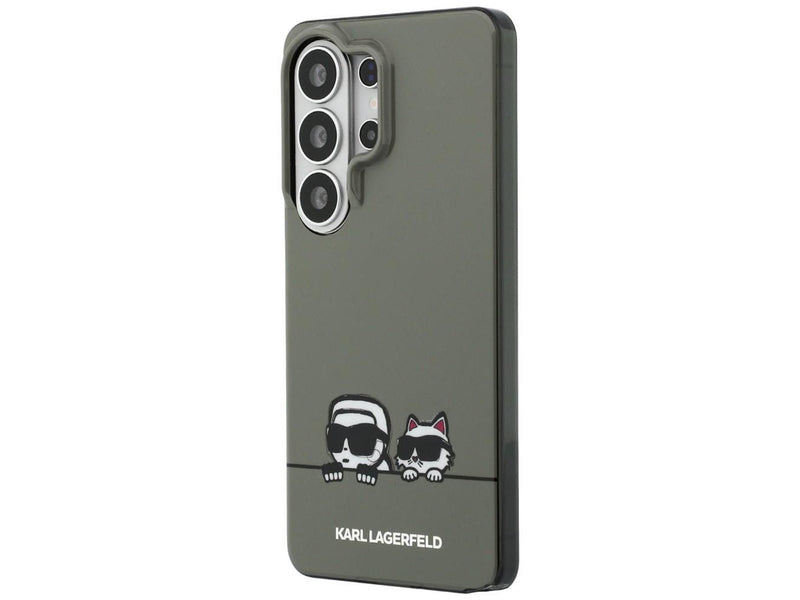 Karl Lagerfeld IML Peekaboo Karl&Choupette MagSafe Case for Samsung Galaxy S26 Ultra - Black