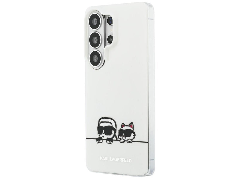 Karl Lagerfeld IML Peekaboo Karl&Choupette MagSafe Case for Samsung Galaxy S26 Ultra - Transparent