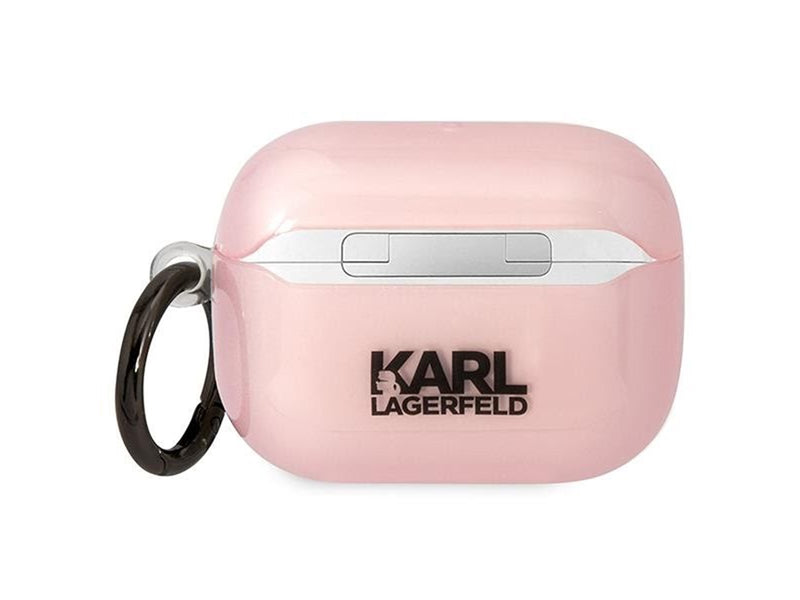 Karl Lagerfeld KLAPHNCHTCP Airpods Pro cover pink/pink Ikonik Choupette