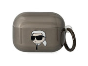 Karl Lagerfeld KLAPHNIKTCK AirPods Pro cover black/black Karl's Head