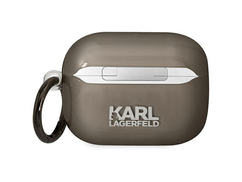 Karl Lagerfeld KLAPHNIKTCK AirPods Pro cover black/black Karl's Head