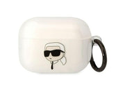 Karl Lagerfeld KLAPHNIKTCT AirPods Pro cover transparent Karl`s Head