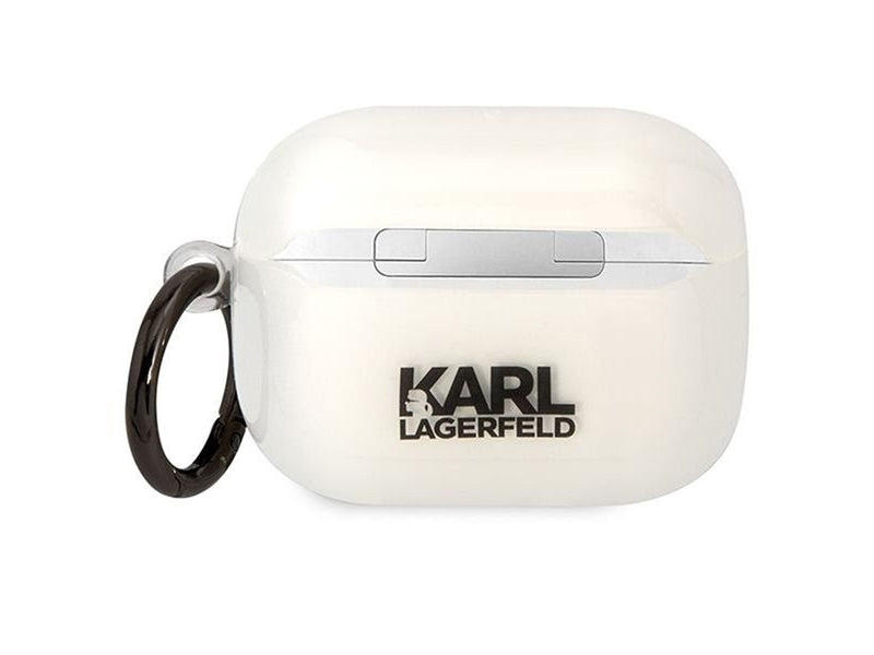 Karl Lagerfeld KLAPHNIKTCT AirPods Pro cover transparent Karl`s Head