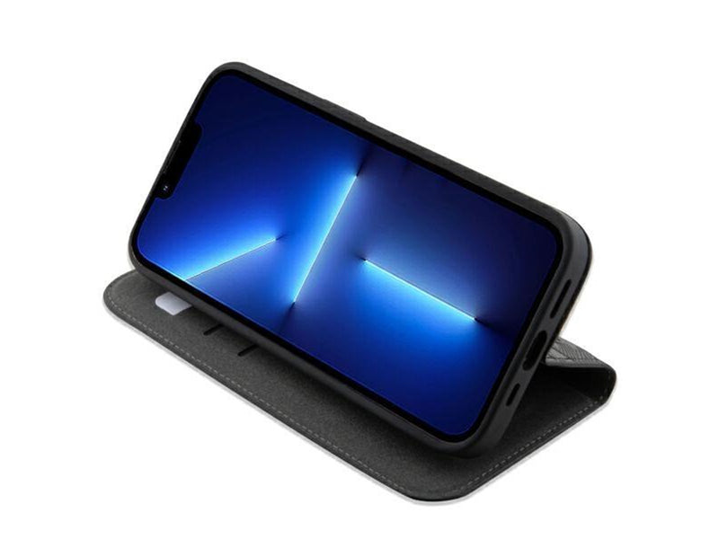 Karl Lagerfeld KLBKP14LSAKLHPK iPhone 14 Pro 6.1" bookcase black/black Saffiano Monogram