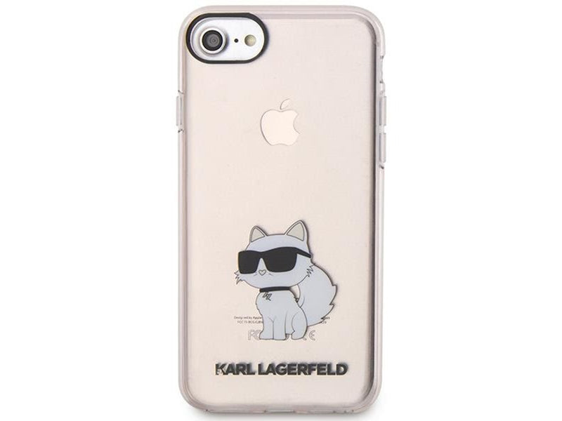 Karl Lagerfeld KLHCI8HNCHTCP iPhone 7/8/ SE 2020 / SE 2022 pink/pink hardcase Ikonik Choupette