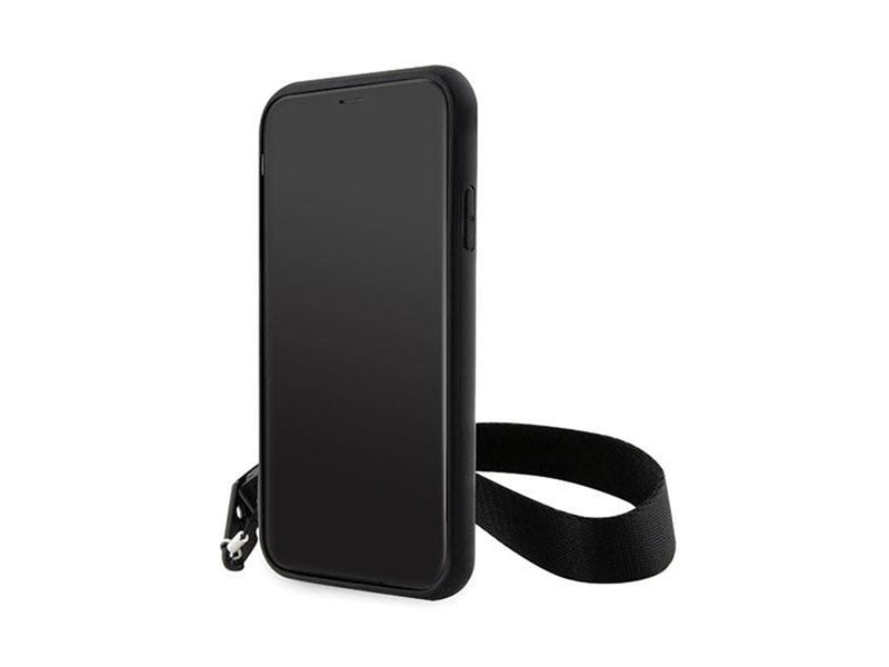 Karl Lagerfeld KLHCN61SAKLMBSK iPhone 11 / Xr 6.1" black/black hardcase Monogram Losange Saffiano