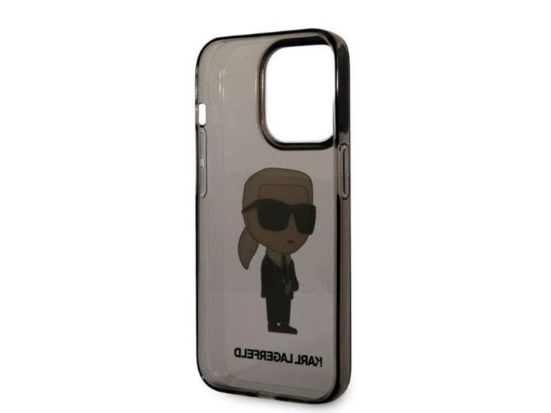 Karl Lagerfeld KLHCP14LHNIKTCK iPhone 14 Pro 6.1" black/black hardcase Ikonik