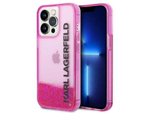 Karl Lagerfeld KLHCP14XLCKVF iPhone 14 Pro Max 6.7 "pink / pink hardcase Liquid Glitter Elong