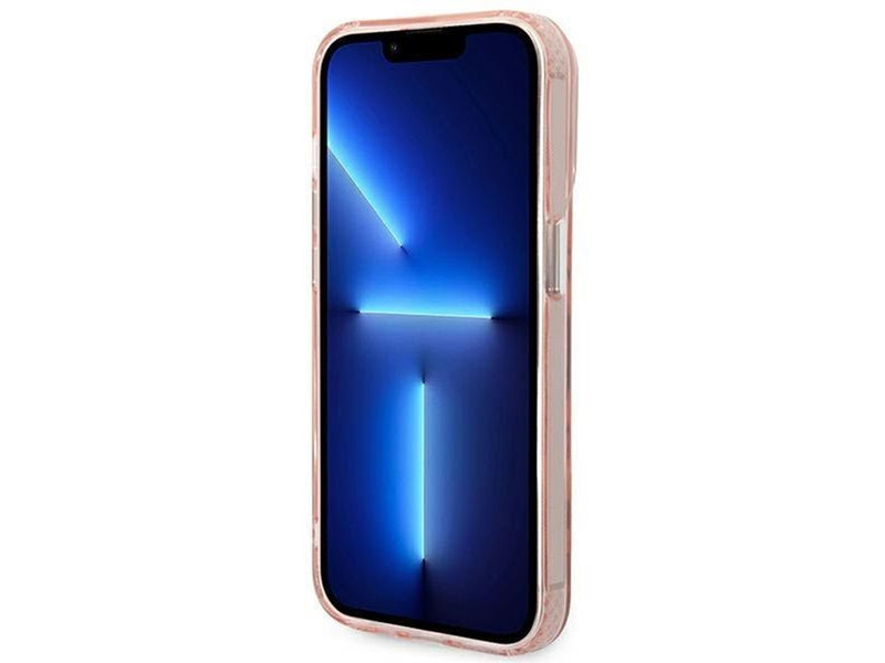 Karl Lagerfeld KLHMP14XHKCP iPhone 14 Pro Max 6.7 "hardcase pink / pink Karl & Choupette Aluminum Magsafe