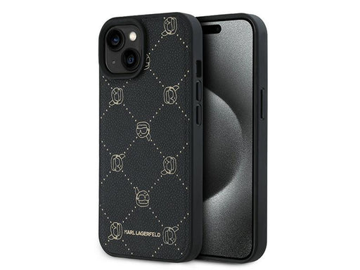 Karl Lagerfeld Karl Head MagSafe Case for iPhone 15 Plus - Black