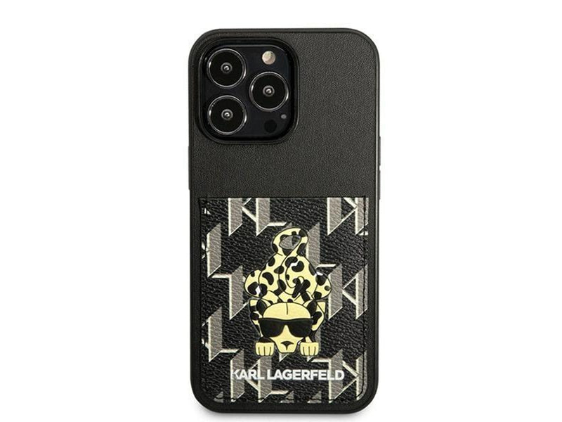 Karl Lagerfeld Karlimals Cardslot case for iPhone 13 Pro / iPhone 13 - black