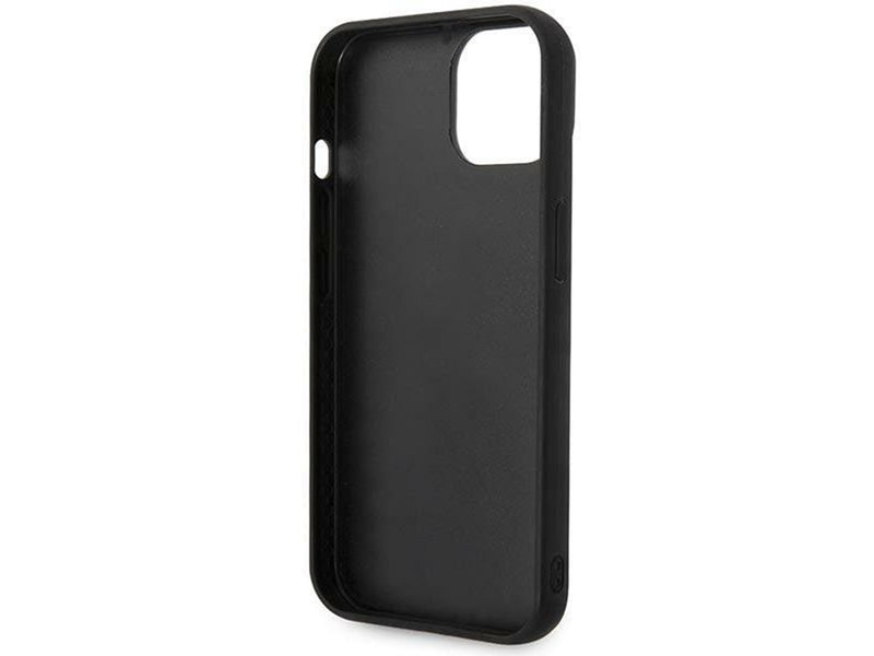 Karl Lagerfeld Puffy Elongated Logo iPhone 14 Case - Black