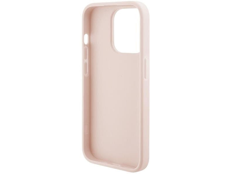 Karl Lagerfeld Quilted K Pattern case for iPhone 15 Pro Max - pink