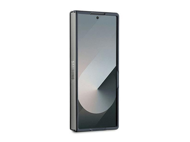 Karl Lagerfeld Saffiano Ikonik Pin Case for Samsung Galaxy Z Fold 6 - Black