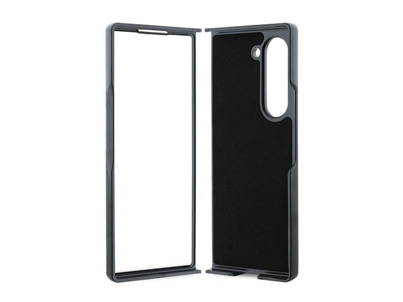 Karl Lagerfeld Saffiano Ikonik Pin Case for Samsung Galaxy Z Fold 6 - Black