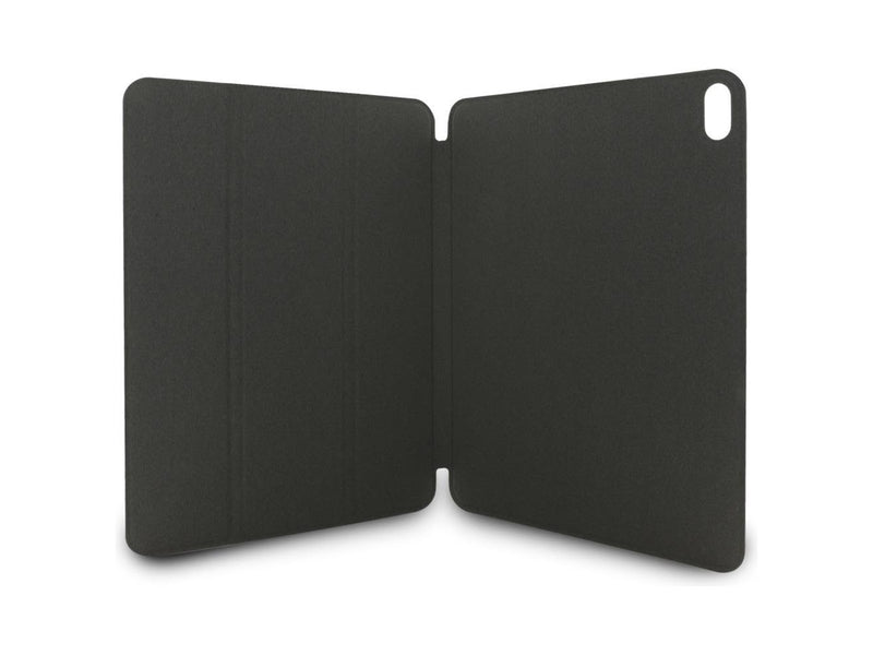 Karl Lagerfeld Saffiano Magnetic Karl & Choupette iPad Air 11" 2024 Book Cover Case - Black