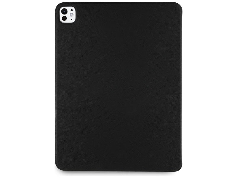 Karl Lagerfeld Saffiano Magnetic Karl & Choupette iPad Pro 13" 2024 Book Cover Case - Black