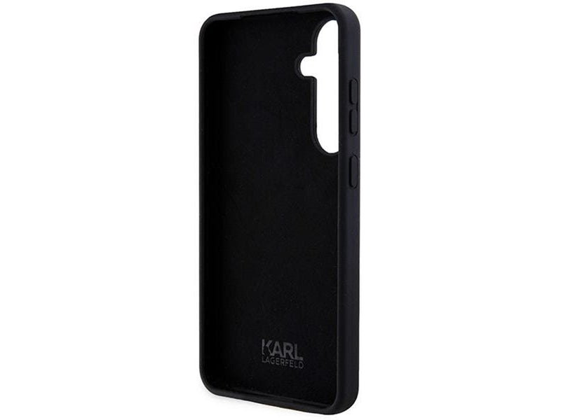 Karl Lagerfeld Silicone Ikonik case for Samsung Galaxy S24+ - black