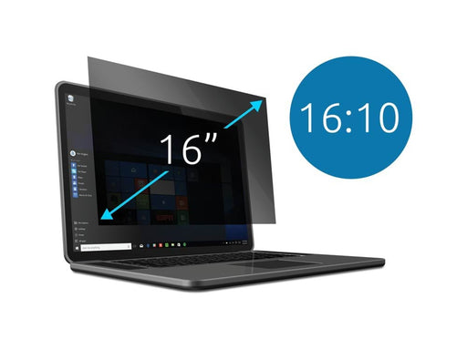 Kensington 16" (16:10) Blickschutzfilter - 2-fach, abnehmbar für Laptops