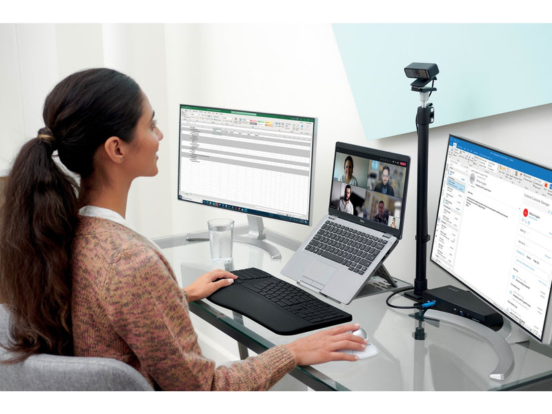 Kensington A1000 Teleskophalterung mit C-Klemme - Max - recommended for