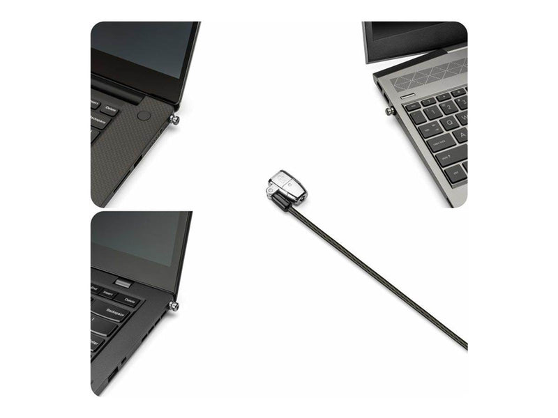 Kensington ClickSafe 2.0 3-in-1 Keyed Laptop Lock - Master Keyed