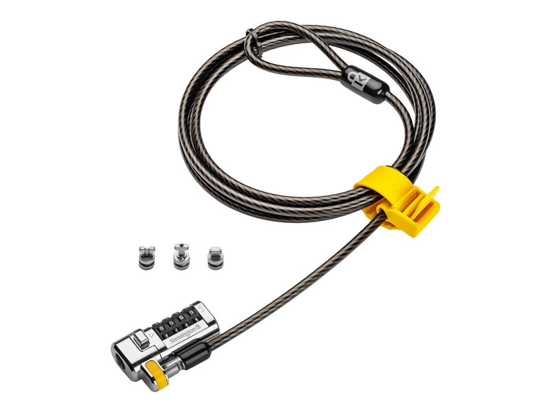 Kensington ClickSafe® Universelles 3-in-1 Kombinationsschloss