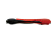 Kensington  Duo Handgelenkauflage mit Gelkissen, rot/schwarz