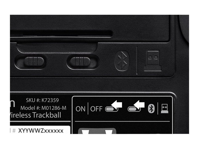 Kensington Expert Mouse® Wireless Trackball, schwarz - Trackball (Schwarz)