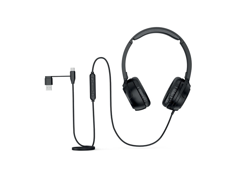 Kensington H950 EQ USB‑C®/USB‑A kabelgebundenes On‑Ear‑Headset