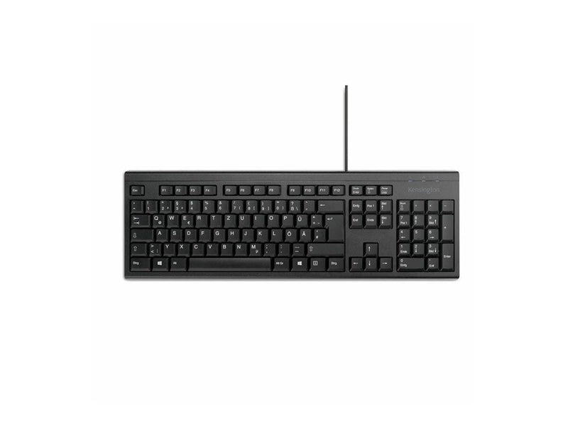Kensington KB100 EQ - Tastatur - Deutsch - Schwarz