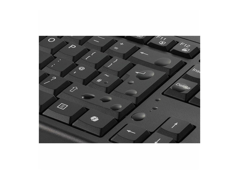 Kensington KM270 EQ - Tastatur & Maus Set - Deutsch - Schwarz