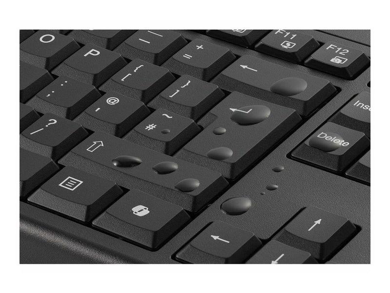 Kensington KM270 EQ - Tastatur & Maus Set - Deutsch - Schwarz