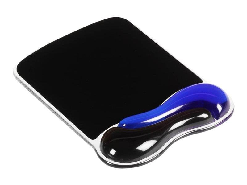 Kensington  Mauspad mit Duo Gel-Handgelenkauflage, blau/grau Schwarz