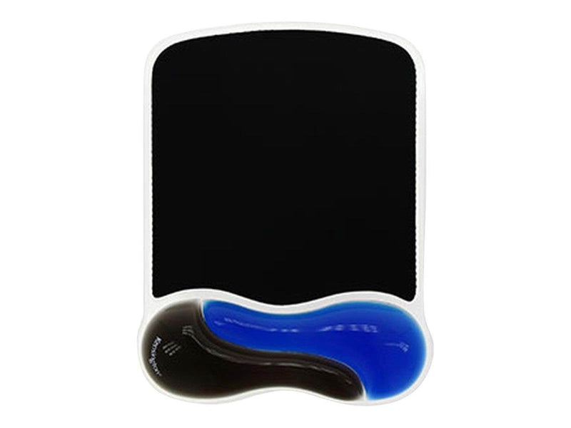 Kensington  Mauspad mit Duo Gel-Handgelenkauflage, blau/grau Schwarz
