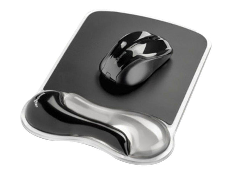 Kensington  Mauspad mit Duo Gel-Handgelenkauflage, schwarz/grau