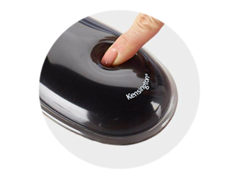 Kensington  Mauspad mit Duo Gel-Handgelenkauflage, schwarz/grau