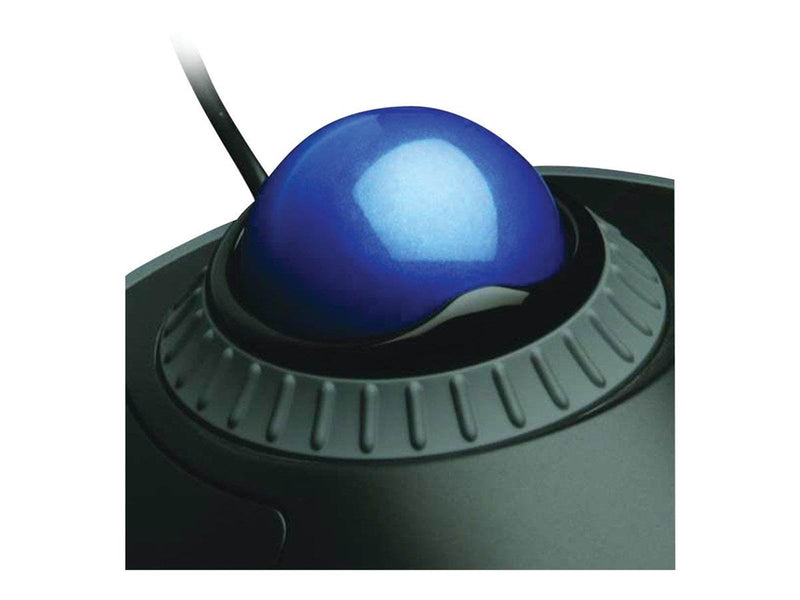 Kensington Orbit™ Trackball mit Scroll-Ring, schwarz - Trackball (Schwarz)