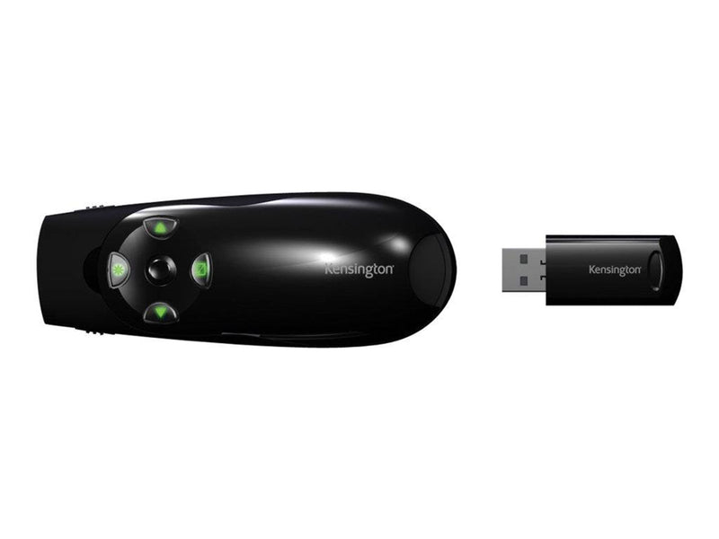 Kensington  Presenter Expert™ mit grünem Laser, Schwarz