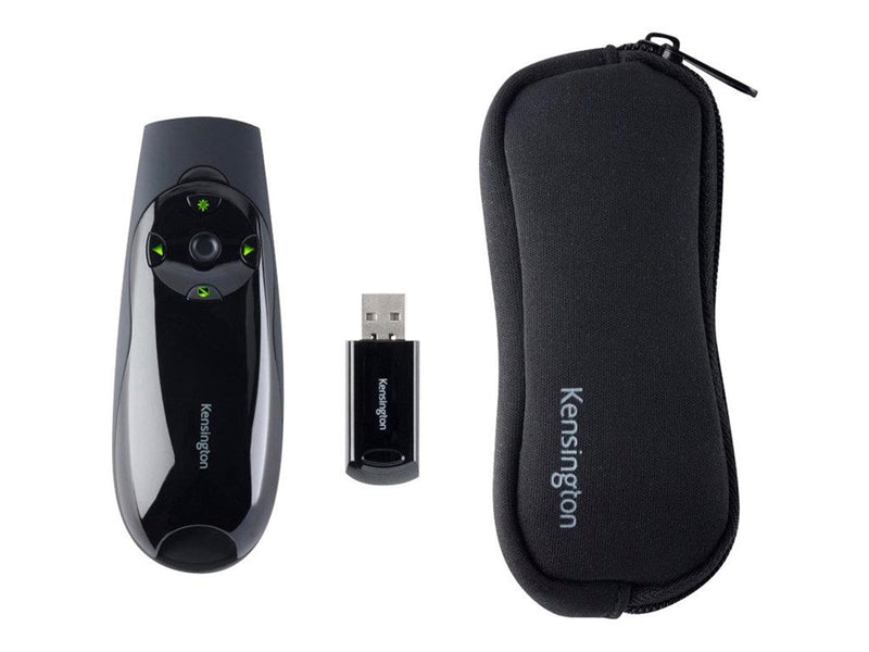 Kensington  Presenter Expert™ mit grünem Laser, Schwarz
