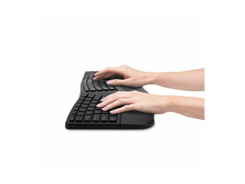 Kensington Pro Fit Ergo Wireless Keyboard - Tastatur - Deutsch - Schwarz