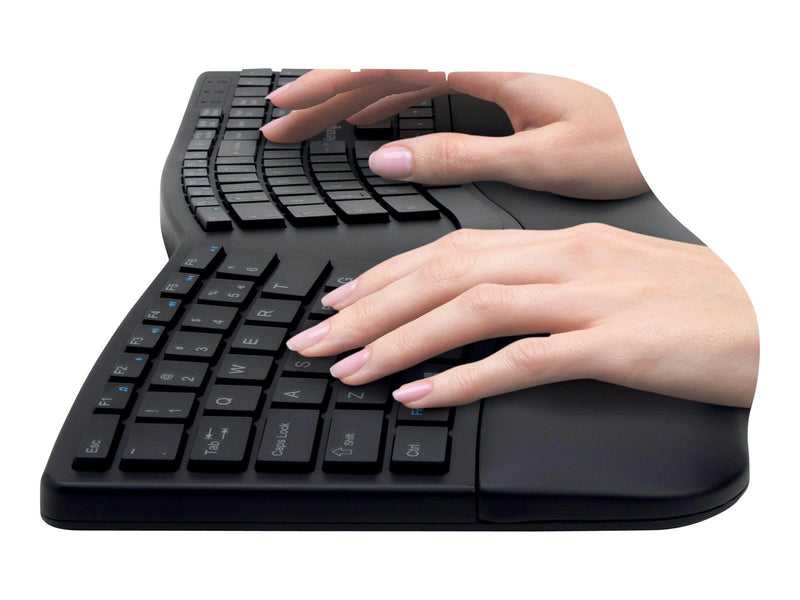 Kensington Pro Fit Ergo Wireless Keyboard - Tastatur - Deutsch - Schwarz