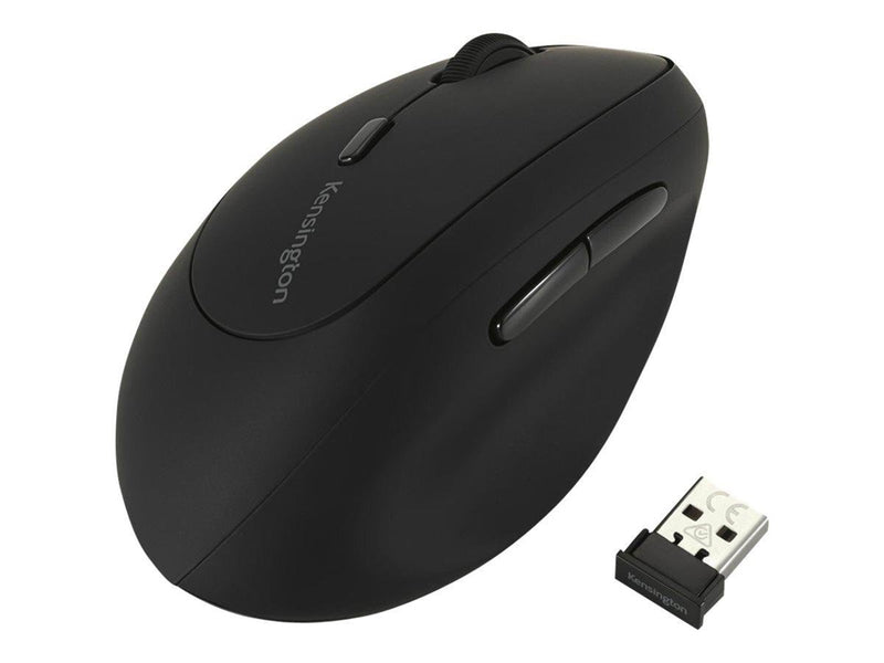 Kensington Pro Fit® Ergo Wireless Maus für Linkshänder - Vertical mouse (Schwarz)