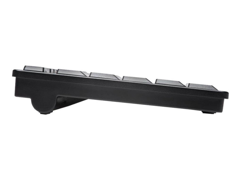 Kensington Pro Fit Low-Profile Desktop Set - Tastatur & Maus Set - Französisch - Schwarz