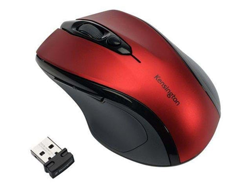 Kensington Pro Fit® Wireless Maus, rubinrot Rot - Maus (Rot)