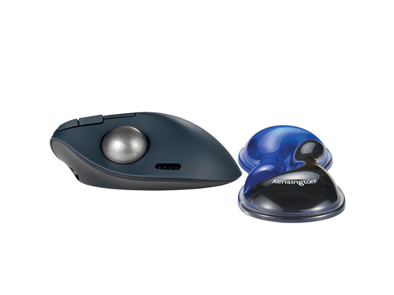 Kensington Slim Duo Gel Handgelenkauflage für Maus/Trackball - Blau