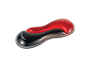 Kensington Slim Duo Gel Handgelenkauflage für Maus/Trackball - Rot