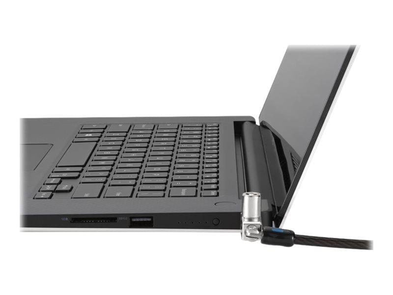 Kensington Slim N17 2.0 Keyed Dual Head Laptop Lock for Wedge Shaped Slots Supervisor