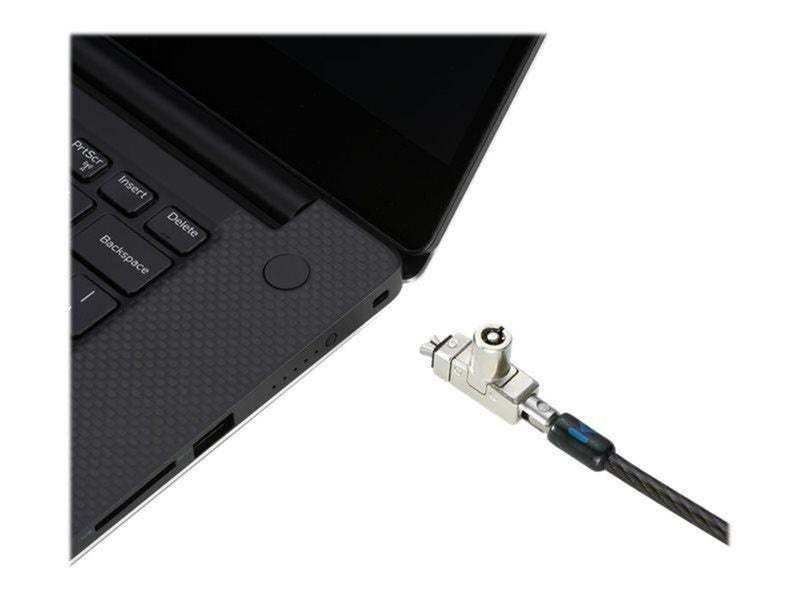 Kensington Slim N17 2.0 Keyed Dual Head Laptop Lock for Wedge Shaped Slots Supervisor