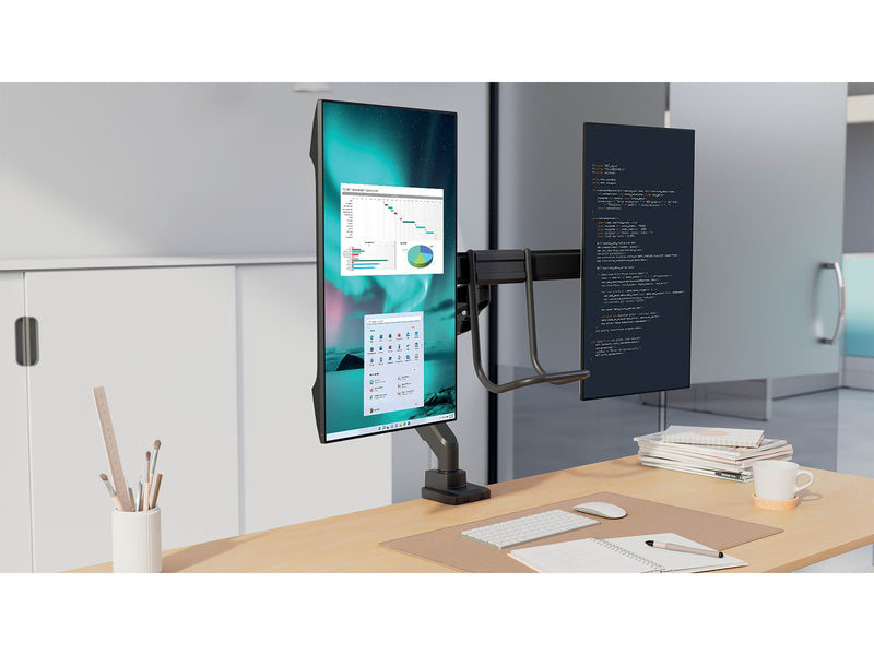 Kensington SmartFit™ Dual Monitorarm mit Griff